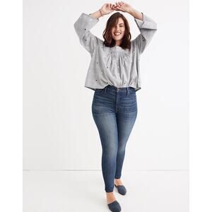 Madewell Women's High-Rise Skinny Jeans Adjustable Edition sz 36 Plus NEW
